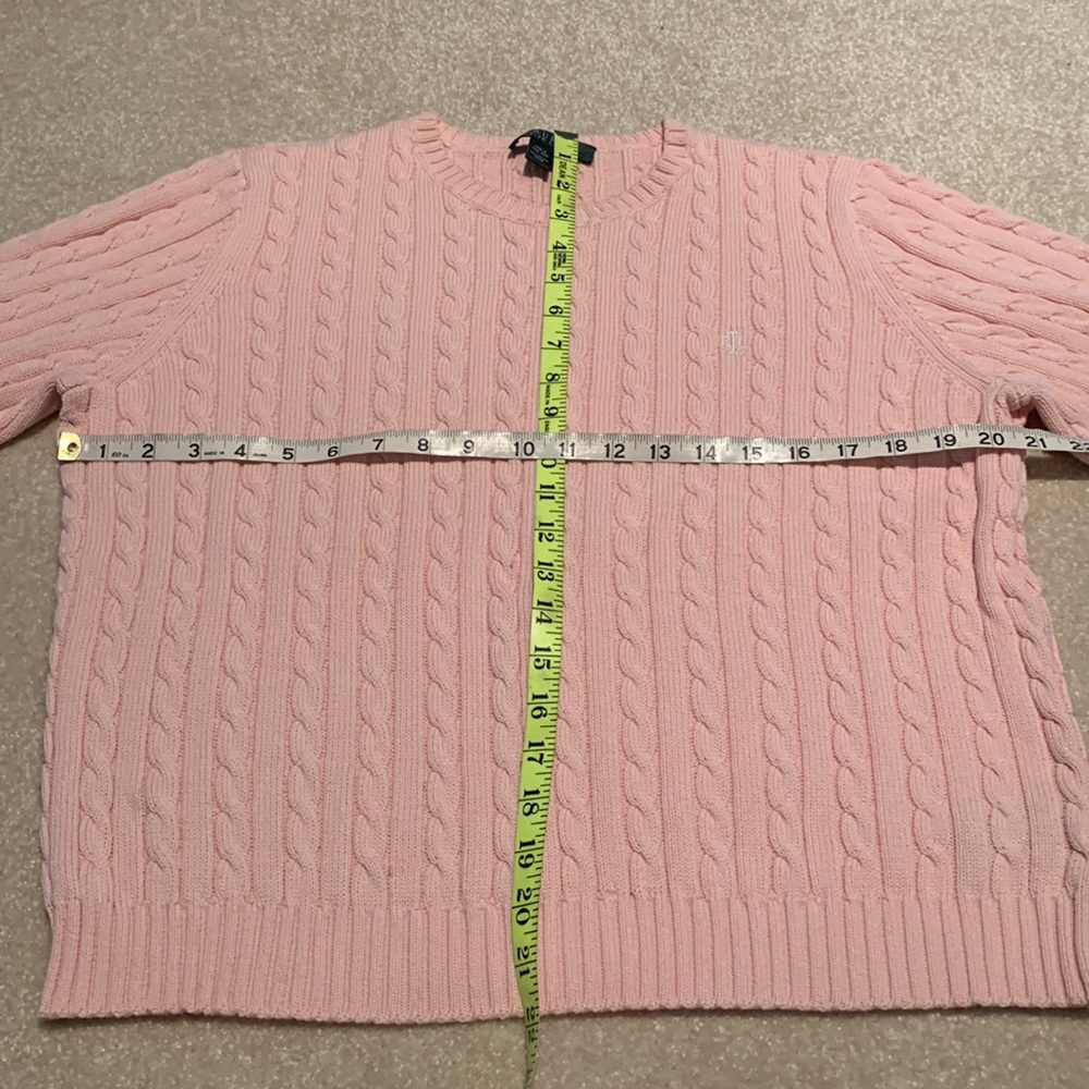 Baby pink Ralph Lauren sweater - Picture 7 of 8